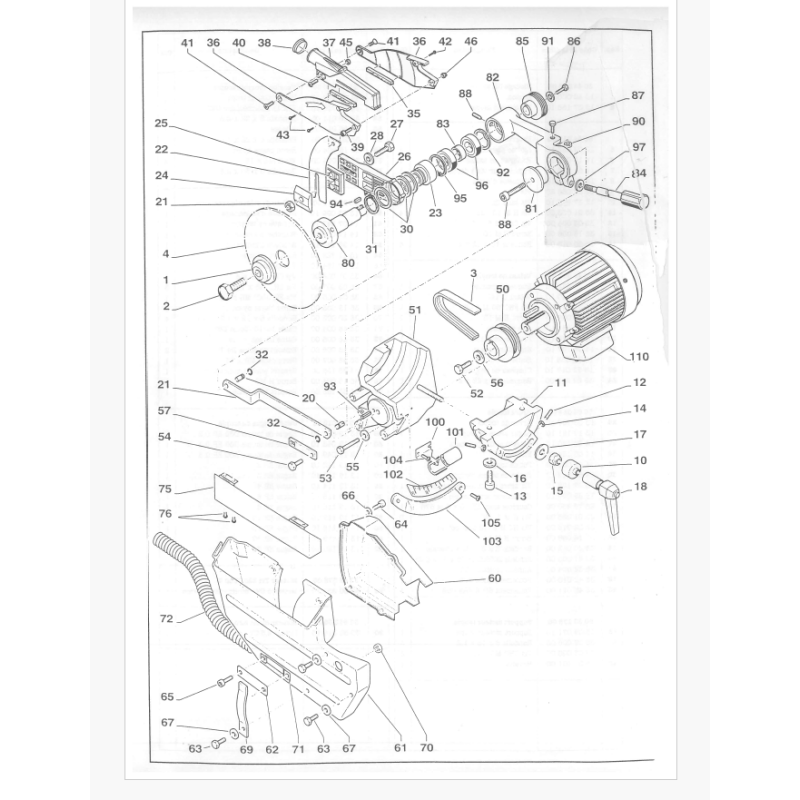 GRADSKALA SÄGEBLATTNEIGUNG - Position 102.